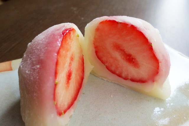 嘉山農園のいちご大福